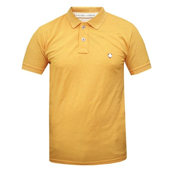 Yellow Polo T-Shirt. TShirts with Collars