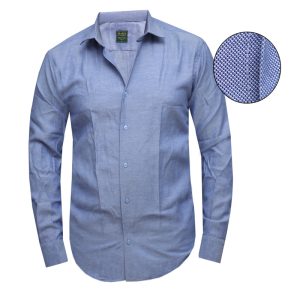 Blue Formal Shirt for men available for Sale in Kampala at Fashion Clinik