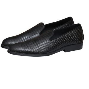 Men's Formal Slip-On Shoes, Black