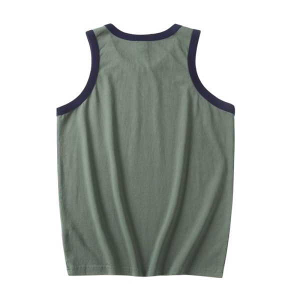 Men's Designer Vests. Green Vest