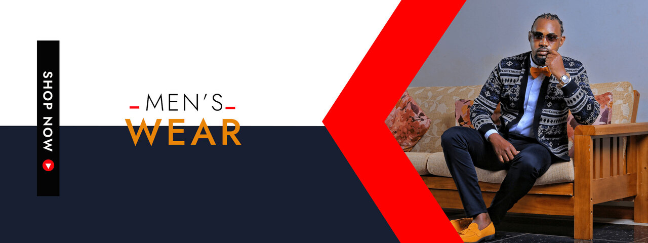 Fashion clinik front page Banner Image. Shop Online, Enjoy Online Shopping for Men's Clothes