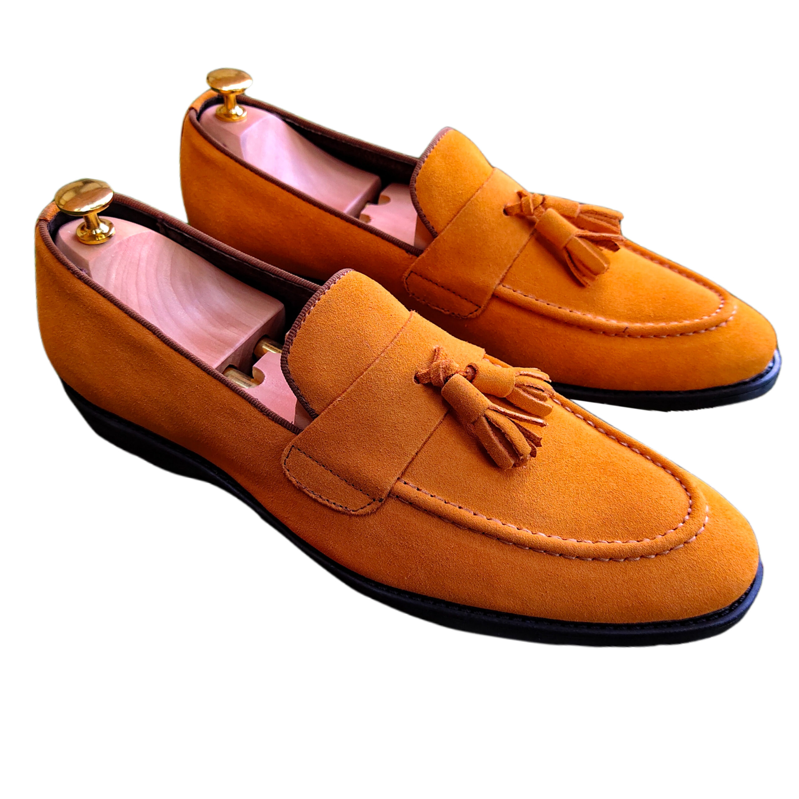 Men's Loafer Shoes - Slip On Shoes. Shoes with no laces - Suede Shoes