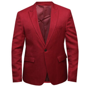 Maroon-Red Blazer Jacket