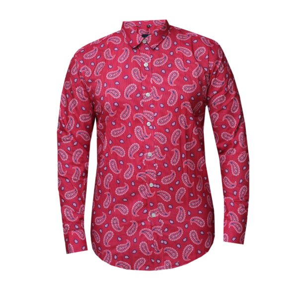 Casual Ful Sleeve Shirts for Men - Kitenge Shirts