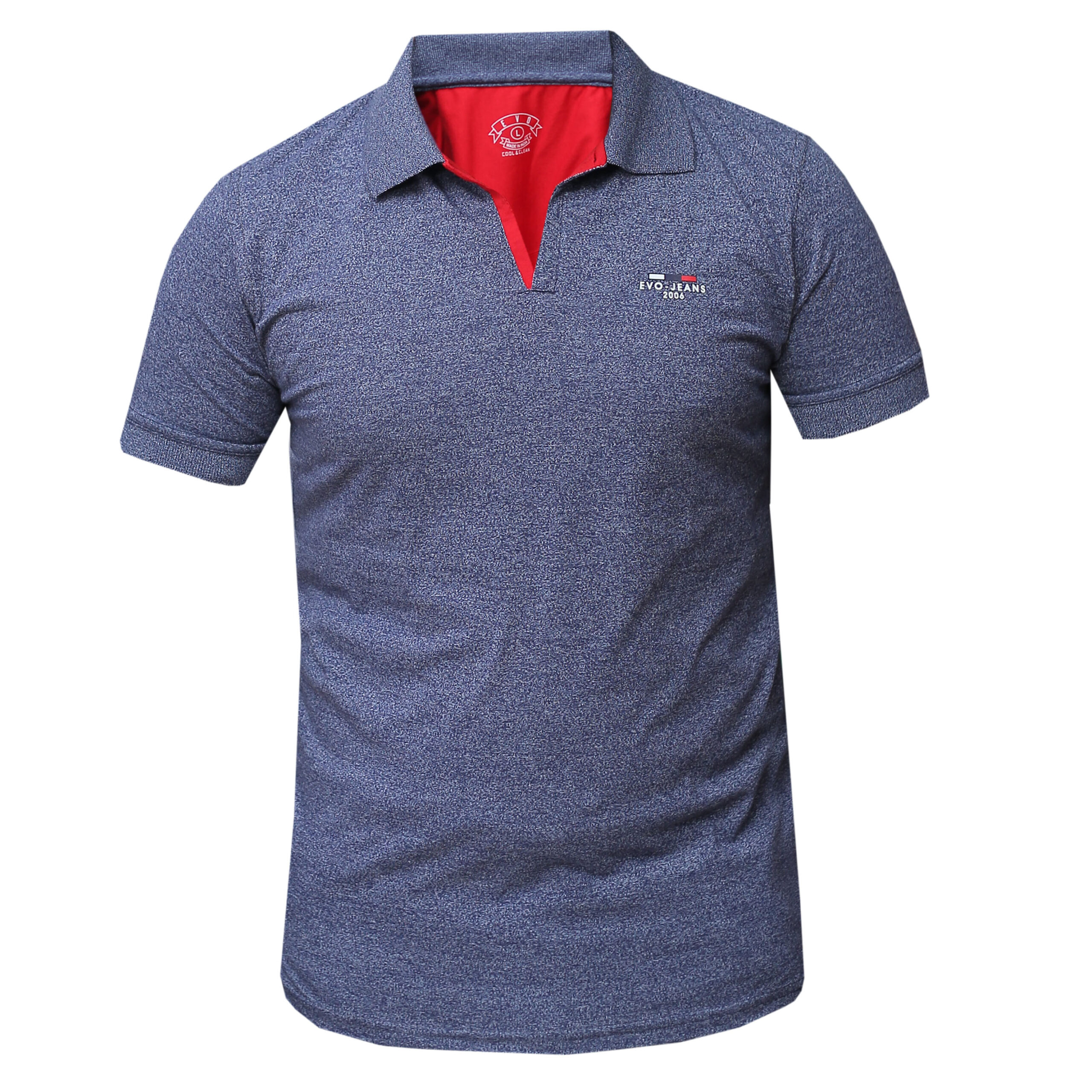 Buttonless Collar T-Shirts for Men
