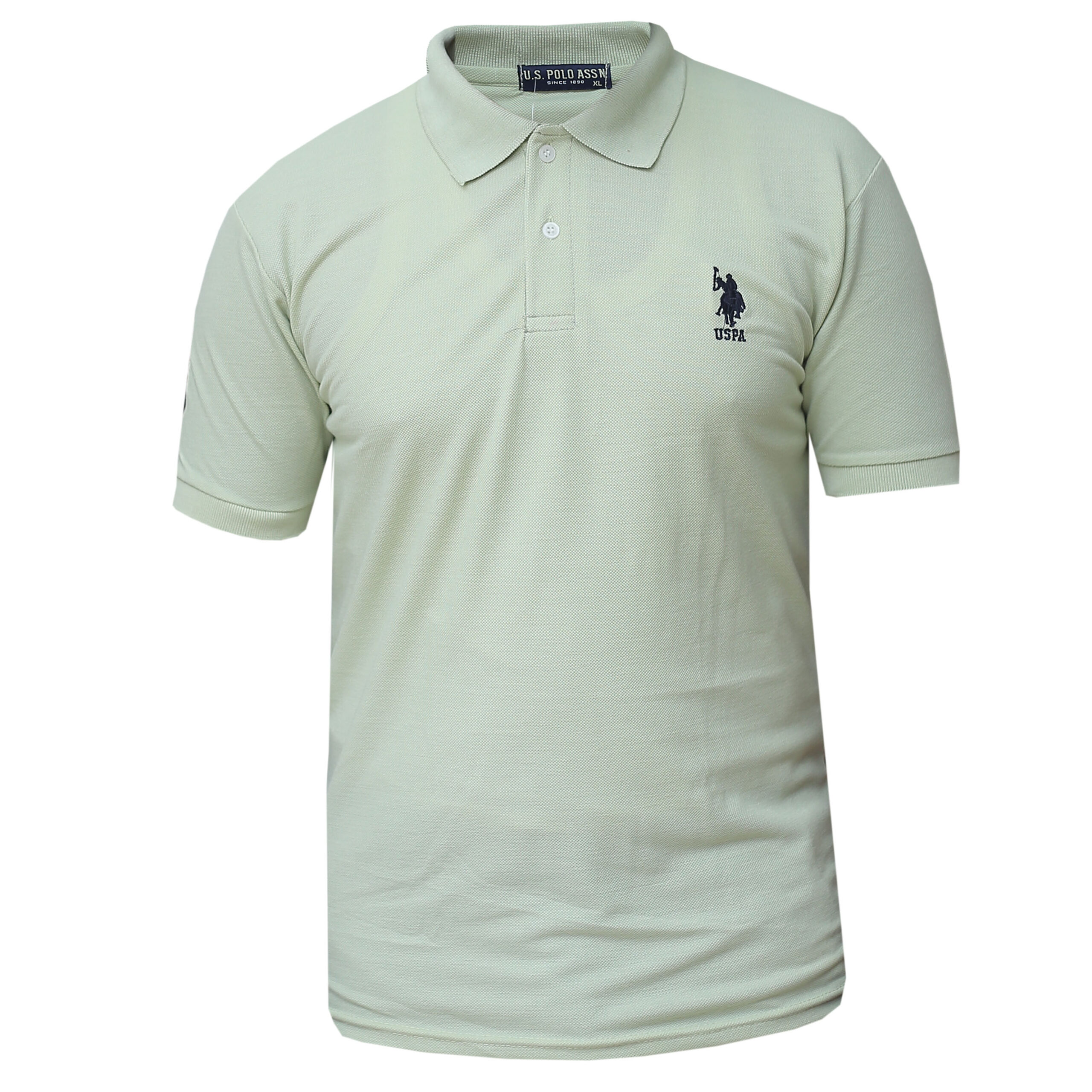 Men's Polo T-Shirts - Smart Casual T-Shirt with Collar