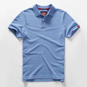 Sky Blue Basic Power Polo for Men