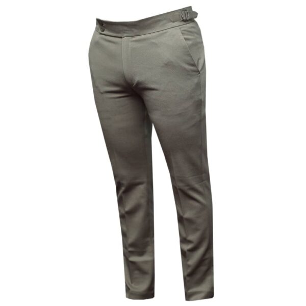 Green Beltless Pants for Men - Gentle Pants