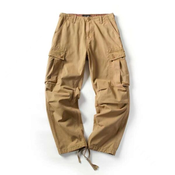 Basic Power Cargo Pants - Baggy Trousers - Men's Casual Wear