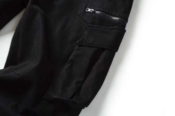 Black Cargo Pants - Tour Pants for Men - Casual Wear