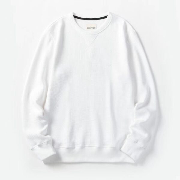 White Basic Power Sweatshirts for Men