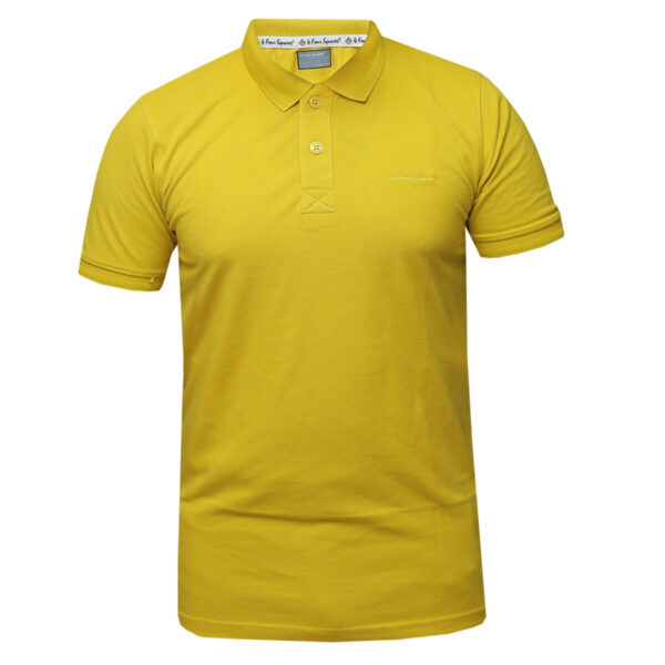 Plain Colour Polo 4Four Squares - Yellow