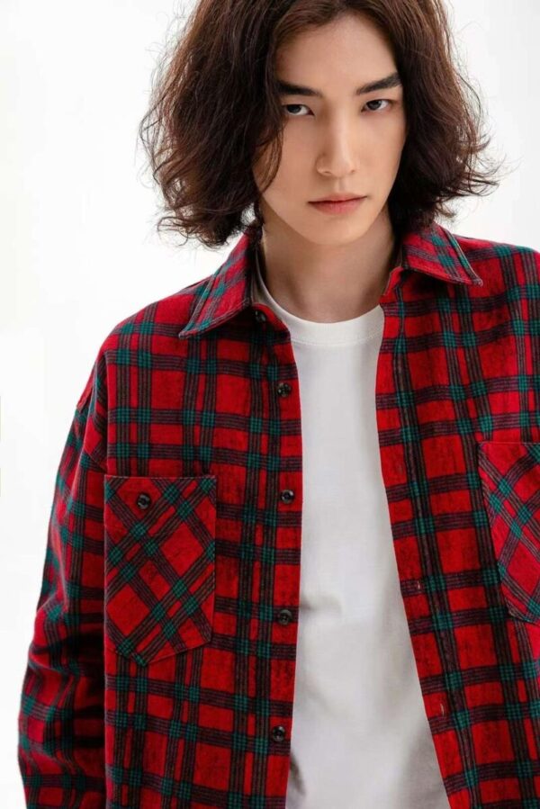 Red Flannel Shirt - Image 2