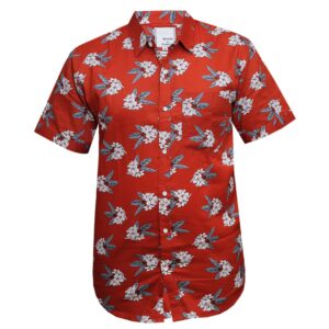 Beach Wear Shirts for Men - Casual Short Sleeved Shirts for Men