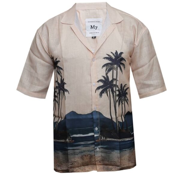 M7 Palm Lounge Wear Shirt for Men