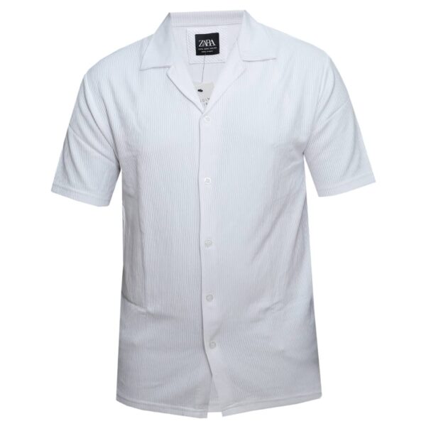 Plain White Shirt for Men - Short Sleeve