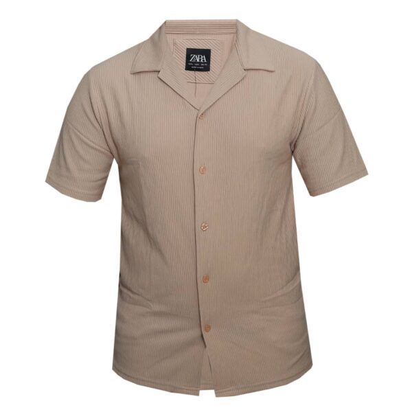 Short Sleeved Shirts for Men -Brown