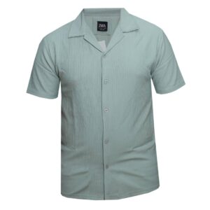 Short Sleeved Shirts for Men - Green