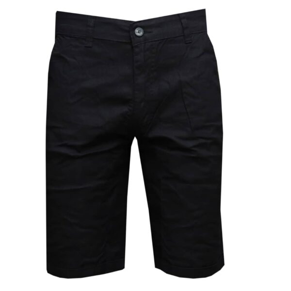 Black Linen Shorts for Men