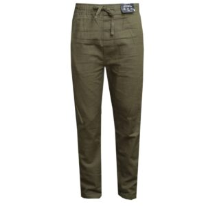 Green Linen Pant for Men - Men's Casual Wear