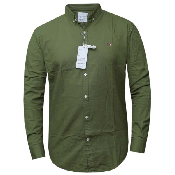 Green Shirt Casual Shirt for Men - Stylist smart casual shirt , good on jeans, chinos and khakis.