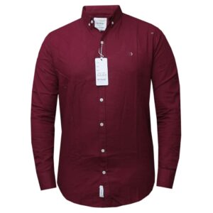 Home 59 Maroon Shirts for Men - Men's Casual Shirts. Good on jeans, chinos and khakis