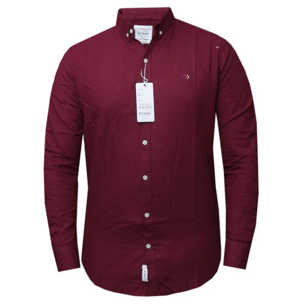 Maroon Shirts for Men - Men's Casual Shirts. Good on jeans, chinos and khakis