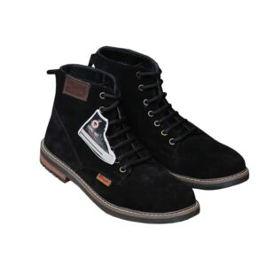 Black Casual Boots for Men