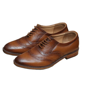 Home 61 Brown Brogue Oxford Shoes - Men's Shoes