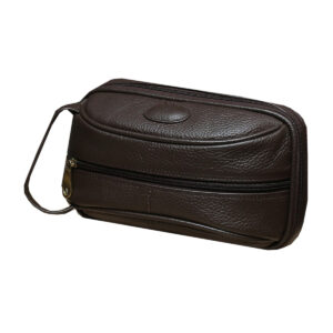 Dark Brown Toiletry Bag - Your Personal Hygiene Organizer