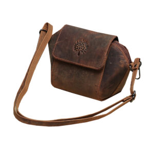 Brown Leather Man Purse