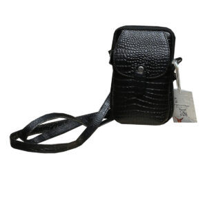 Black Leather Man Purse - Men's Hand Bags