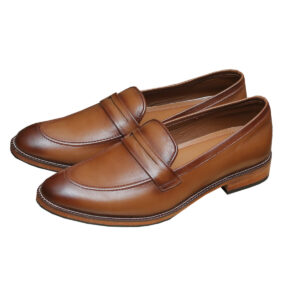 Premium Brown Penny Loafer Shoes - Loafers for Men