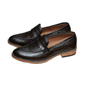 Home 29 Premium Dark Brown Smart Casual Shoes - Loafers for Men