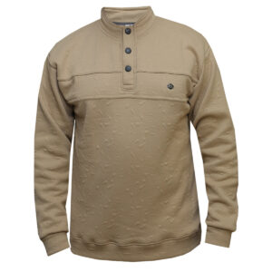 Quarter Button Sweater