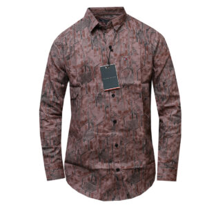 Brown Unique Camouflage Shirt
