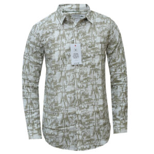 Lacoste Pattern Shirt - Long Sleeved Shirt