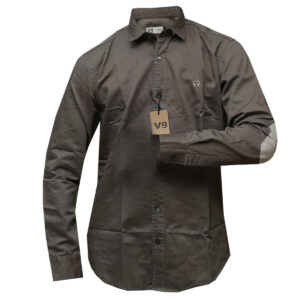 Long Sleeved Shirt with Patch on Elbow