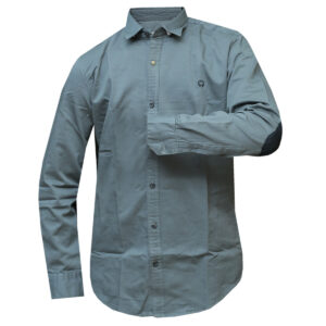 Patched Long Sleeved Shirt - Patch on Elbow - Shirt for Men