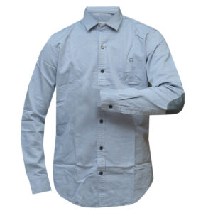 Patched Long Sleeved Sleeved Shirt - With Elbow Patch