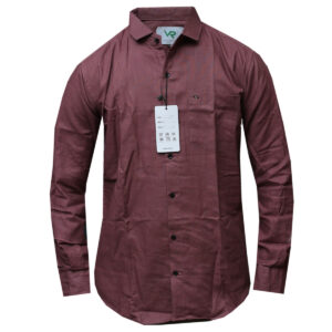 Plain Long Sleeved Linen Shirt