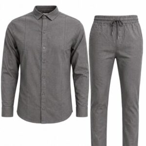 Linen 2-Piece for Men - Matching Shirt and Pant