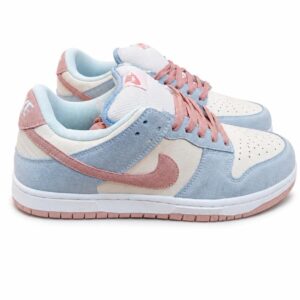 Blue & Pink Sneaker Shoes for Men
