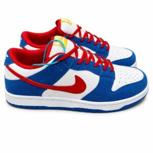 Blue, Red and White Sneaker Shoes for Men