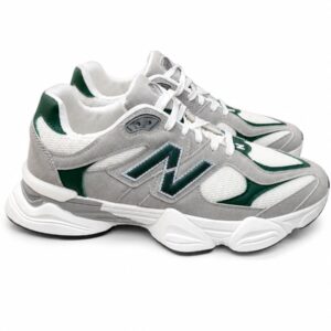 Grey and Green Sneaker Shoes for Men