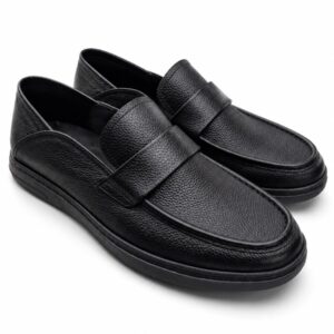 Black Leather Shoes for Men - Men's Casual Shoes