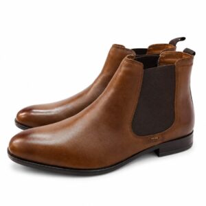 Brown Leather Boots for Men