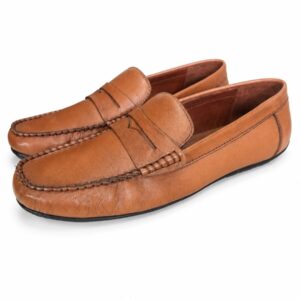 Yellowish- Brown Mocassins for Men