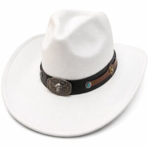 White Western Cowboy Hat